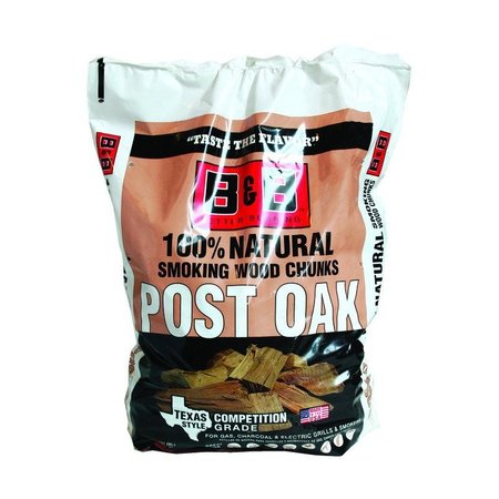 B&B CHARCOAL Post Oak Wood Chunks 00132